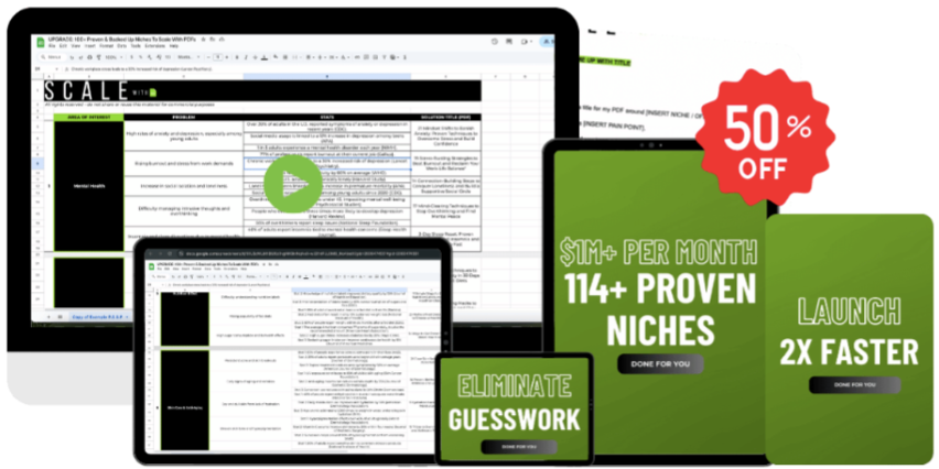 114 Proven PDF Niches